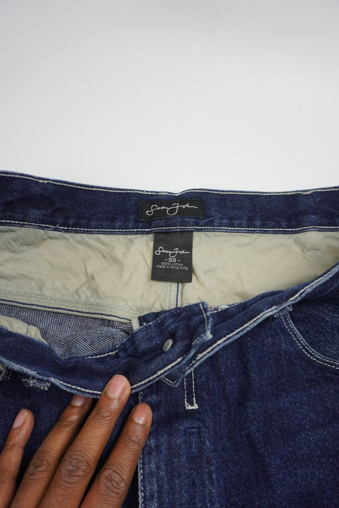 Sean John Deep Blue Baggy Pants