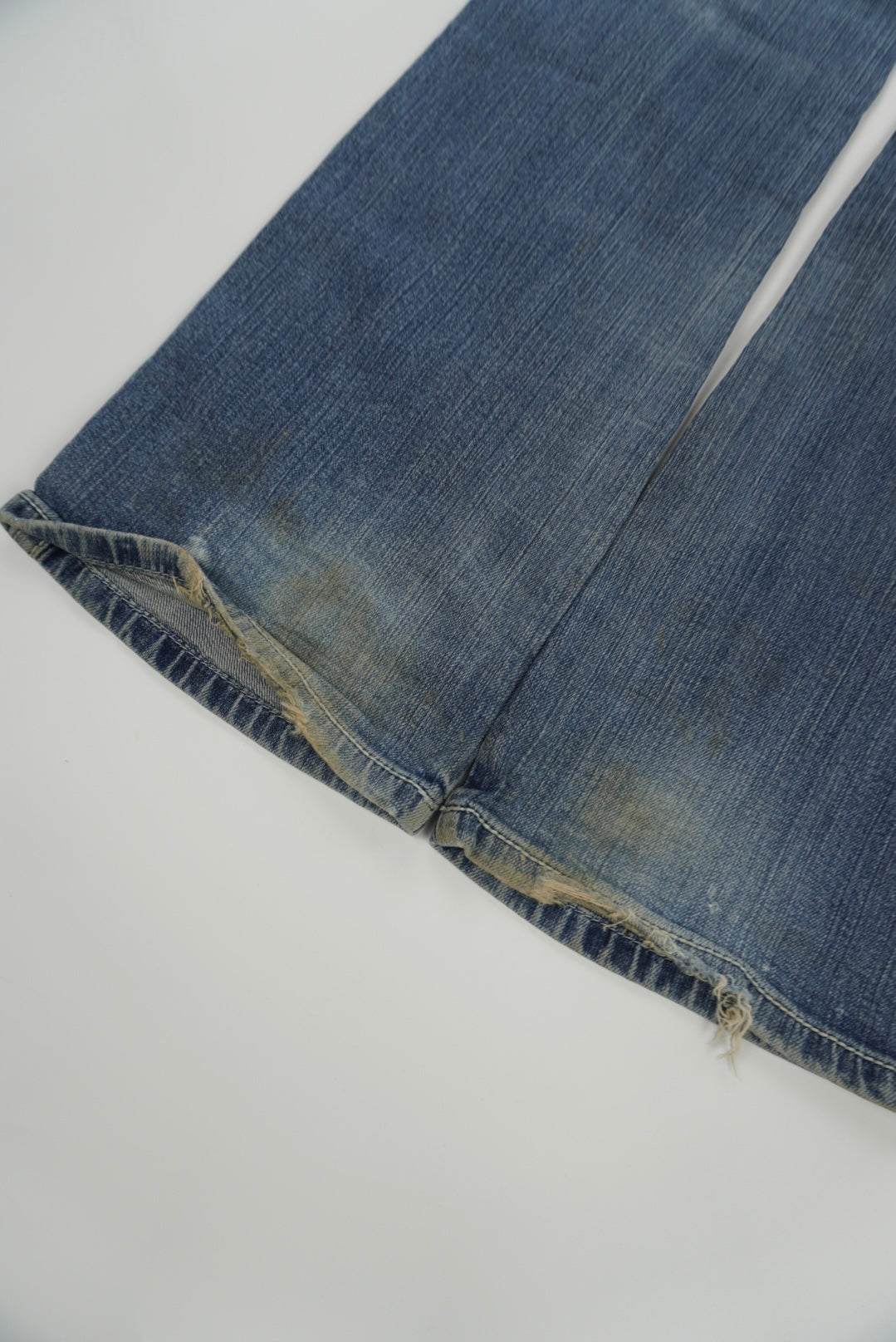 rock 47 wrangler ultra low rise flared pants