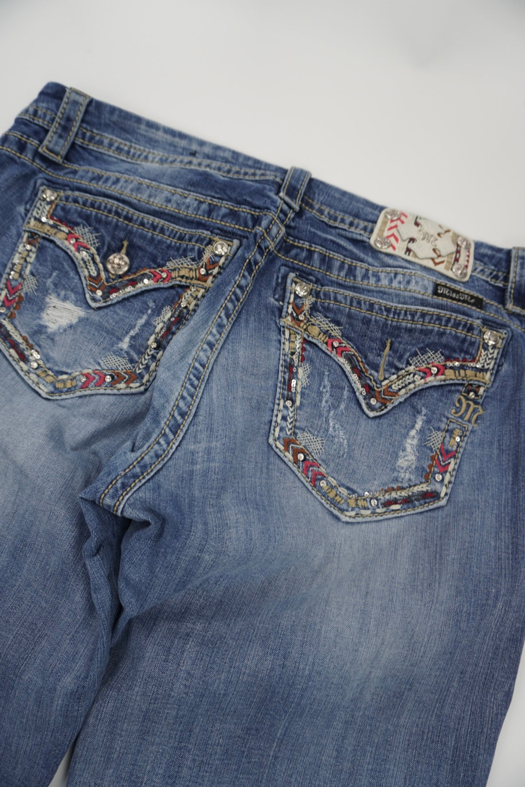 Miss Me mid-rise easy Boot pants
