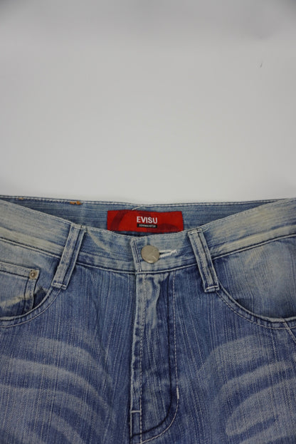 Evisu Straight Pants