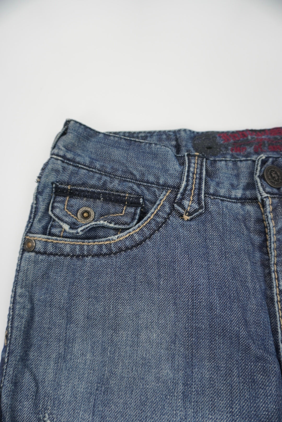 Indigo star flared Pants
