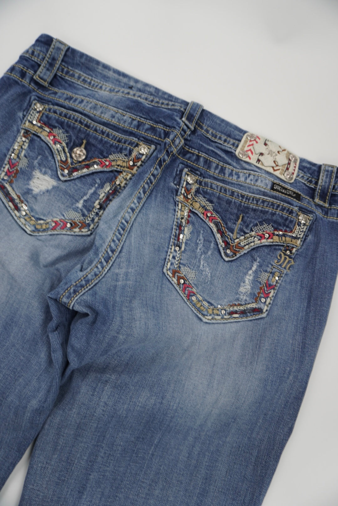 Miss Me mid-rise easy Boot pants