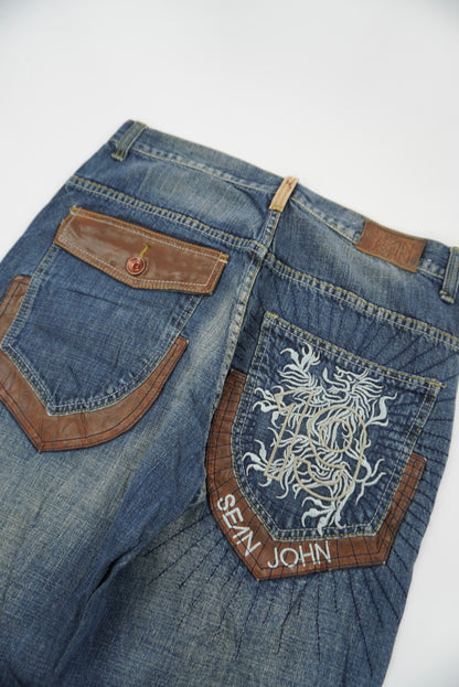 sean john straight pants