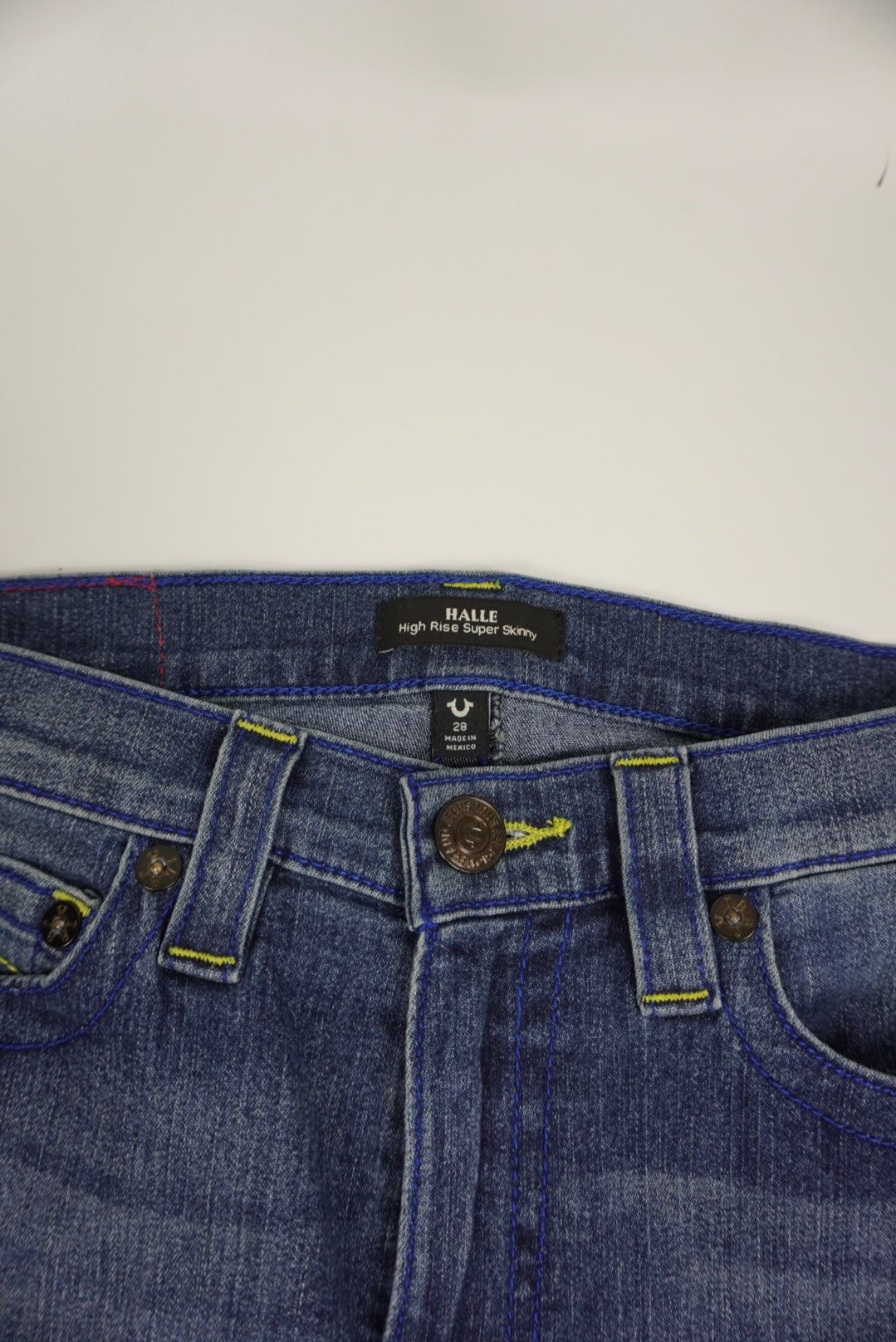 True Religion Halle High rise super skinny