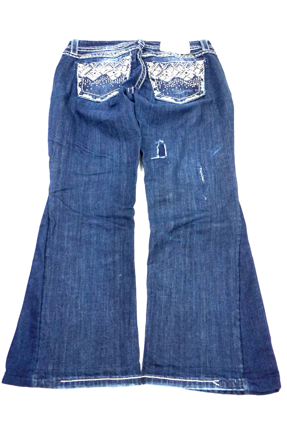 Miss Me reworked flared Pants