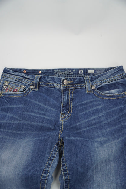 Miss Me mid-rise easy Boot pants