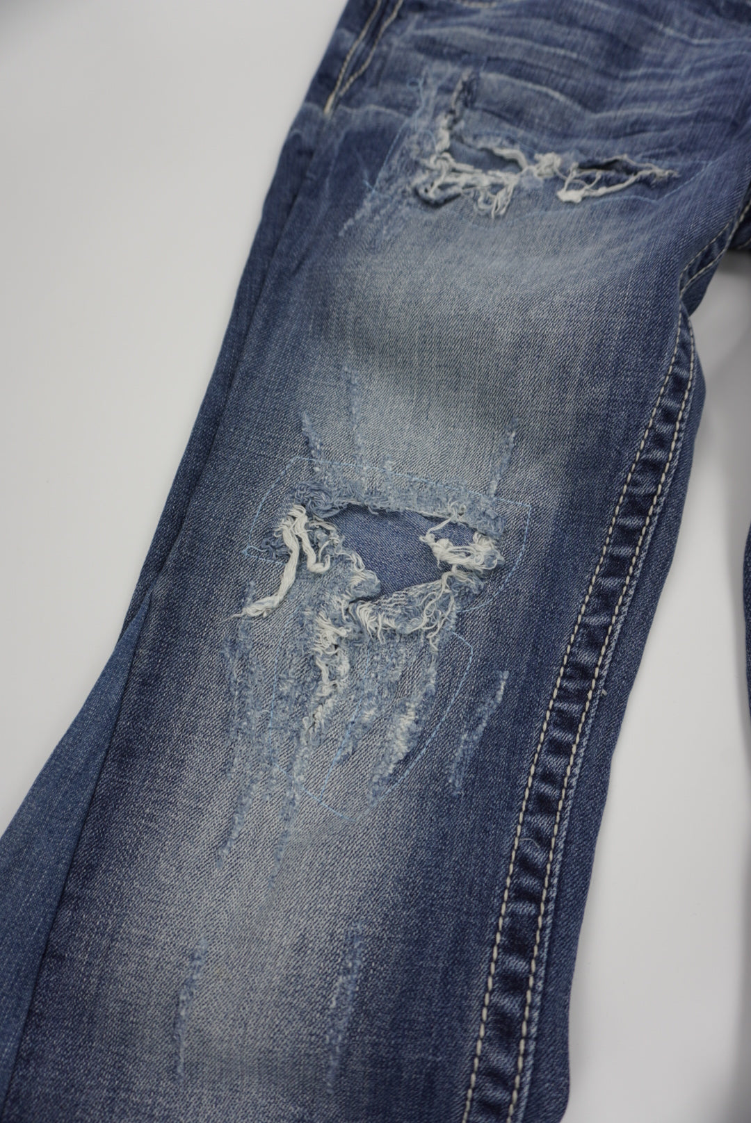 Miss Me reworked flared pants
