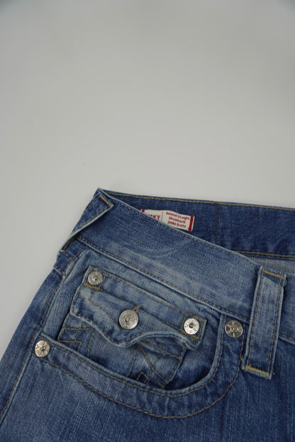True Religion relaxed straight ricky pants