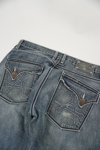 Affliction boot pants