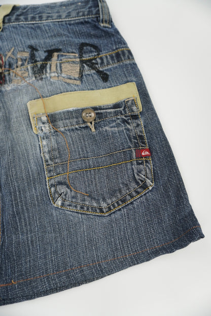 Quickjean printed Mini Skirt