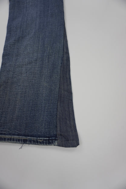 Miss Me reworked flared Pants