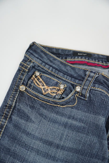 a.n.a petite boot cut pants