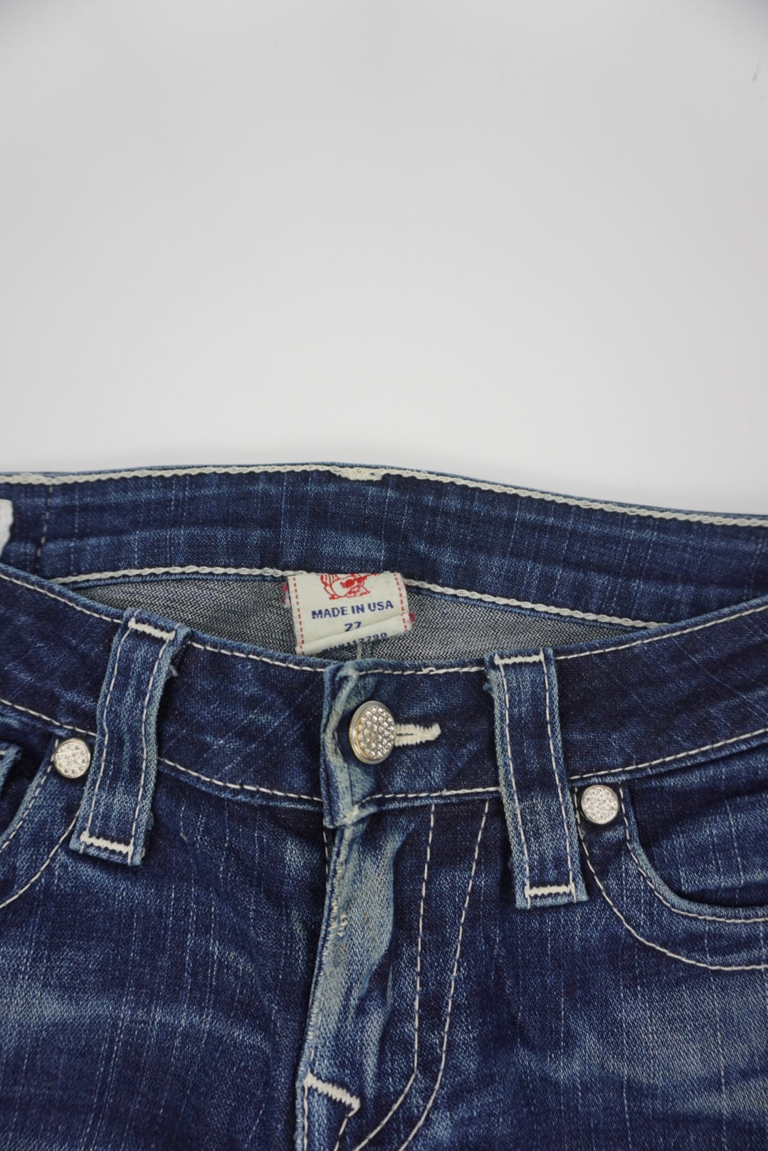 True Religion reworked flared pants