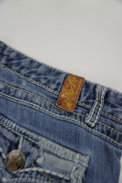 maunces flared pants