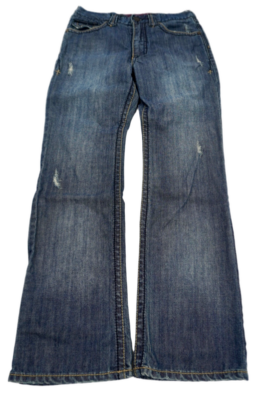 Indigo star flared Pants