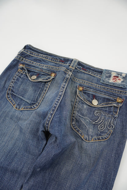 mek denim san diego flared pants