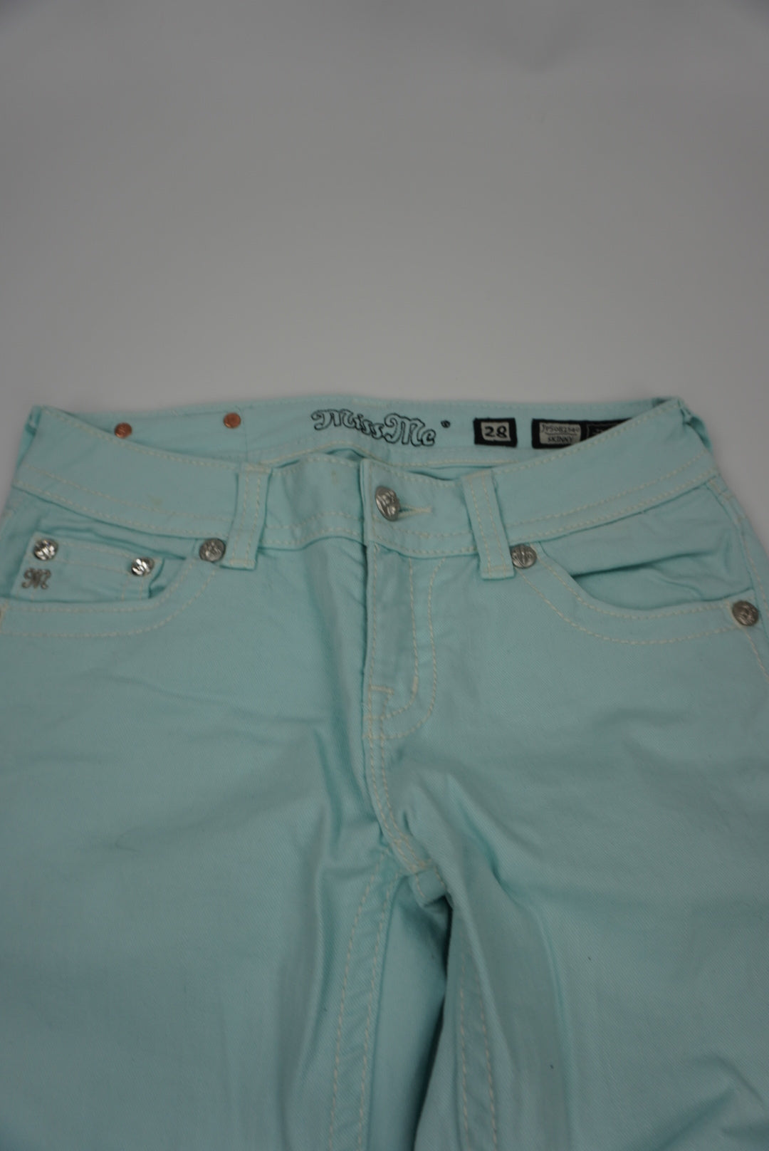 Miss Me reworked flared Pants