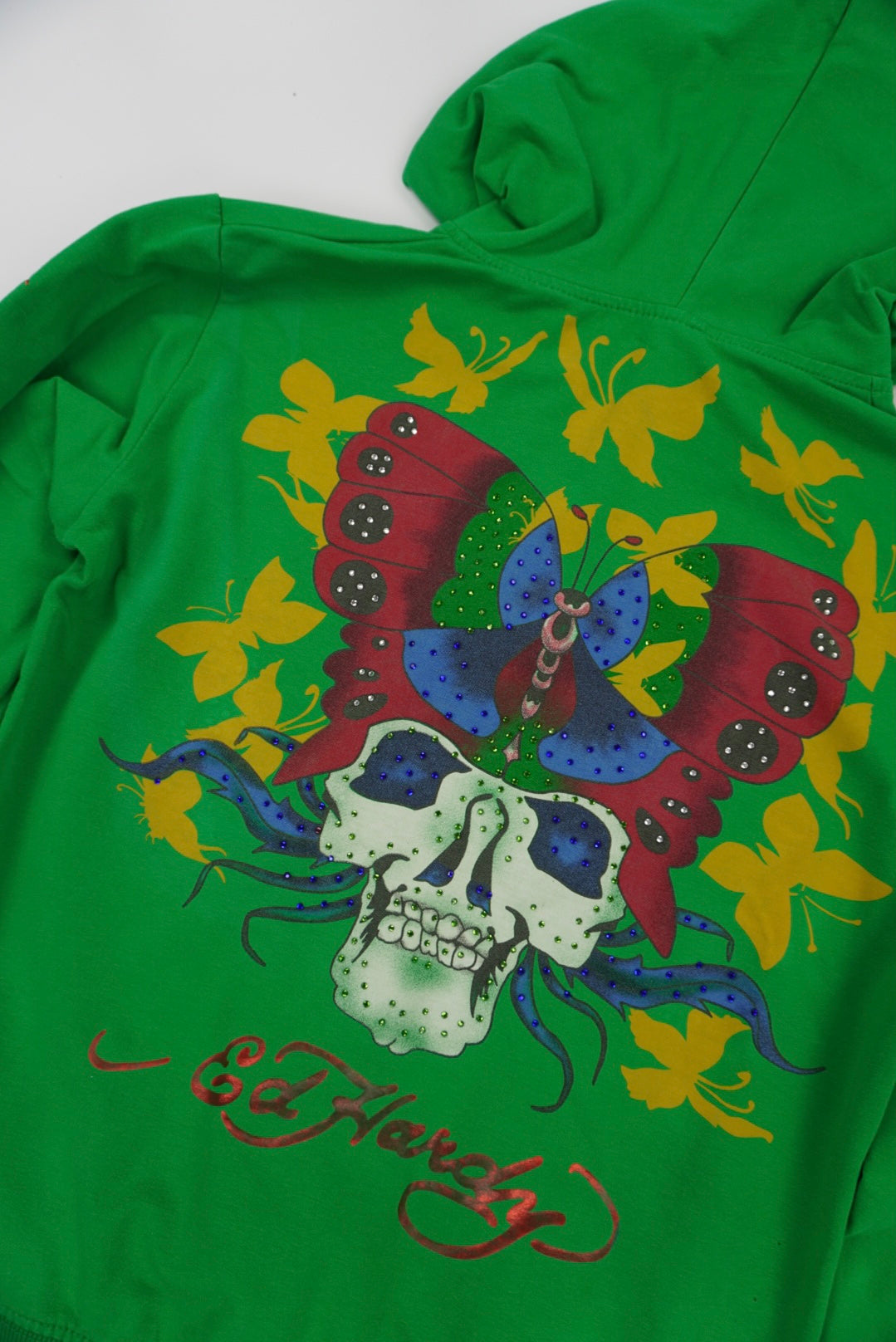 ed hardy zip hoodie