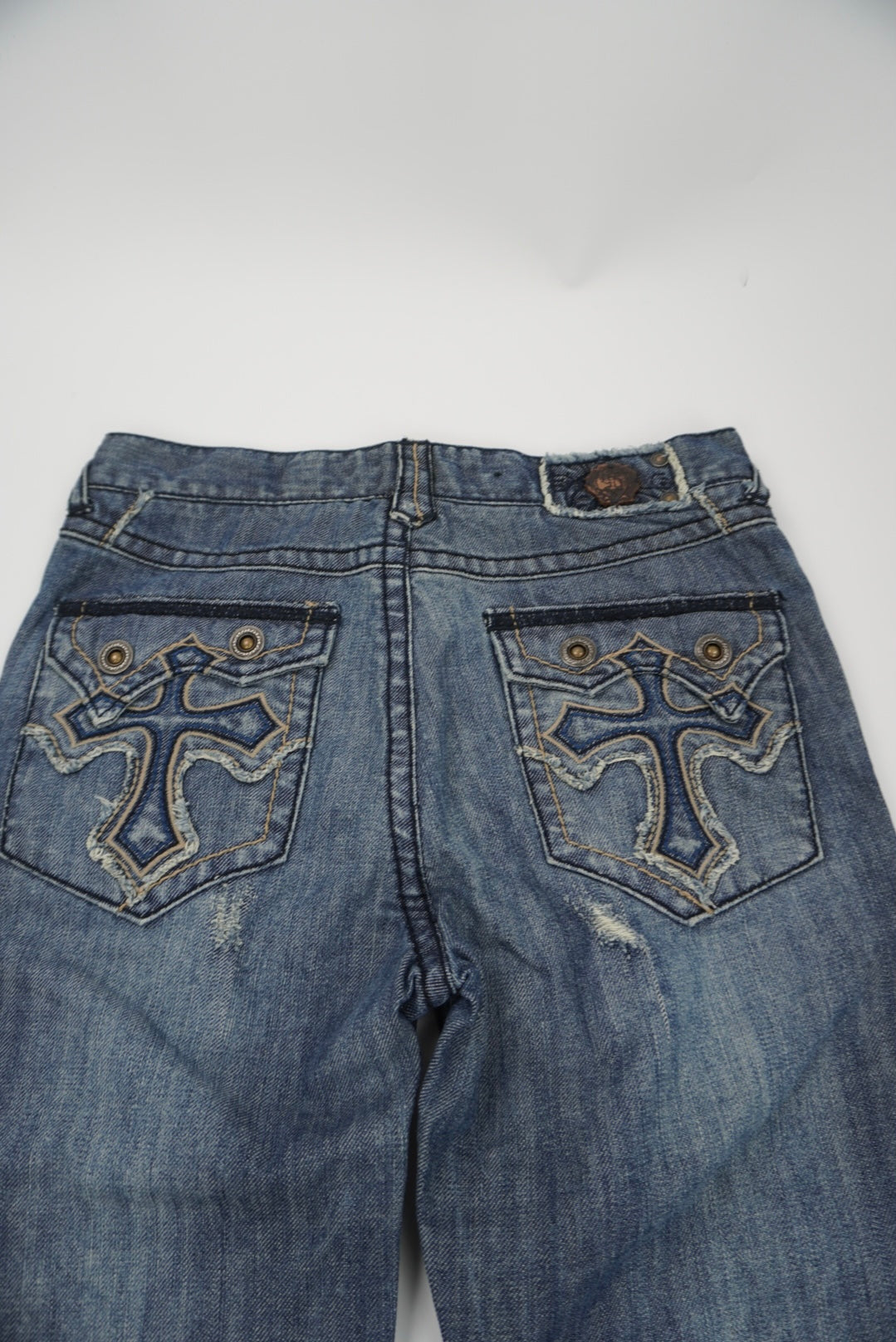 Indigo star flared Pants