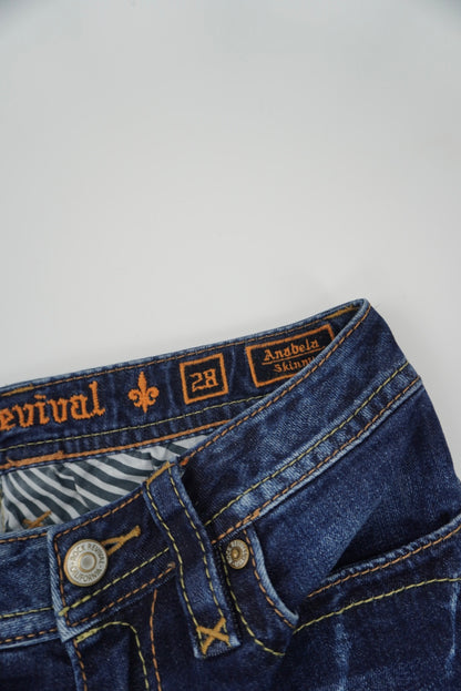 Rock Revival Anabela skinny