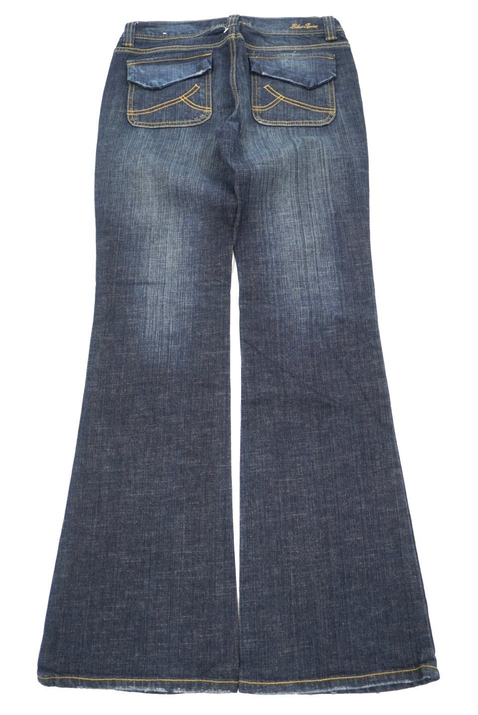 blue spice flared pants