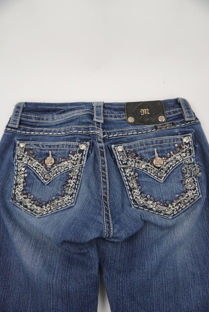 Miss Me signature rise skinny