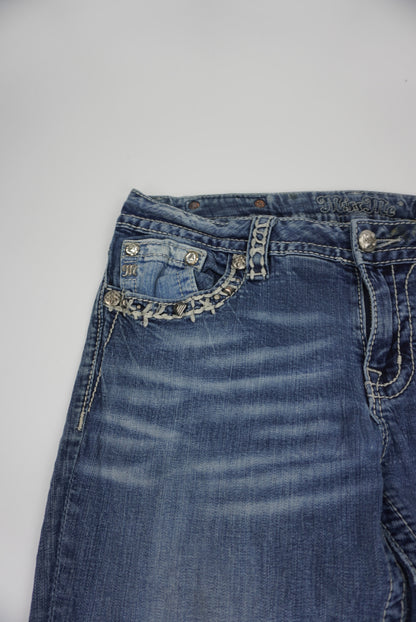 Miss Me reworked flared Pants