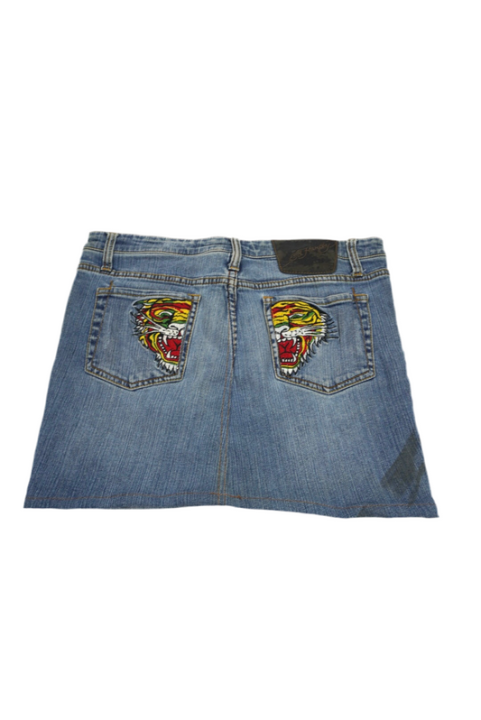 Ed Hardy mini skirt