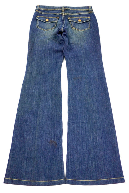 Uniqlo style up flared pants