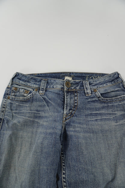 silver jeans flared pants