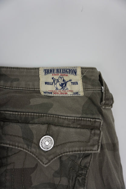 True Religion Cargo Legging Pants