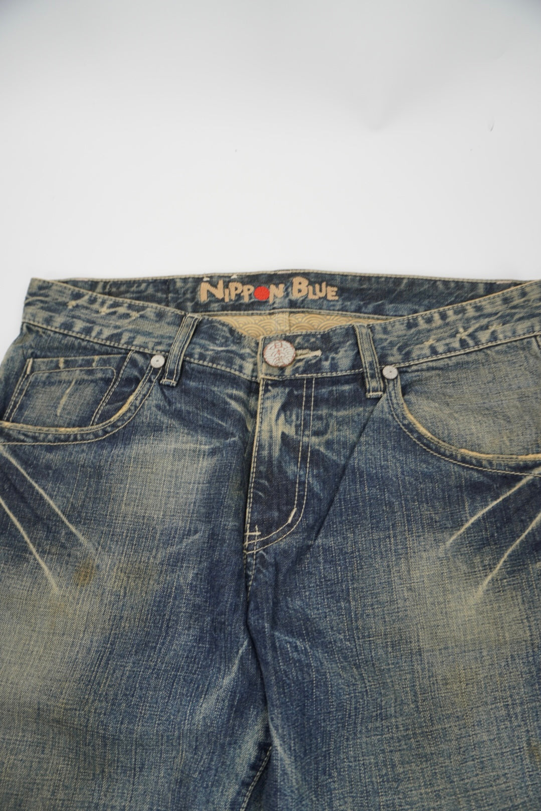 Nippon Blue straight Pants