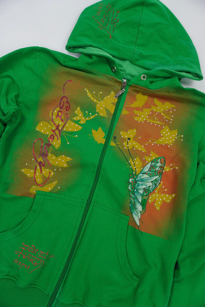 ed hardy zip hoodie