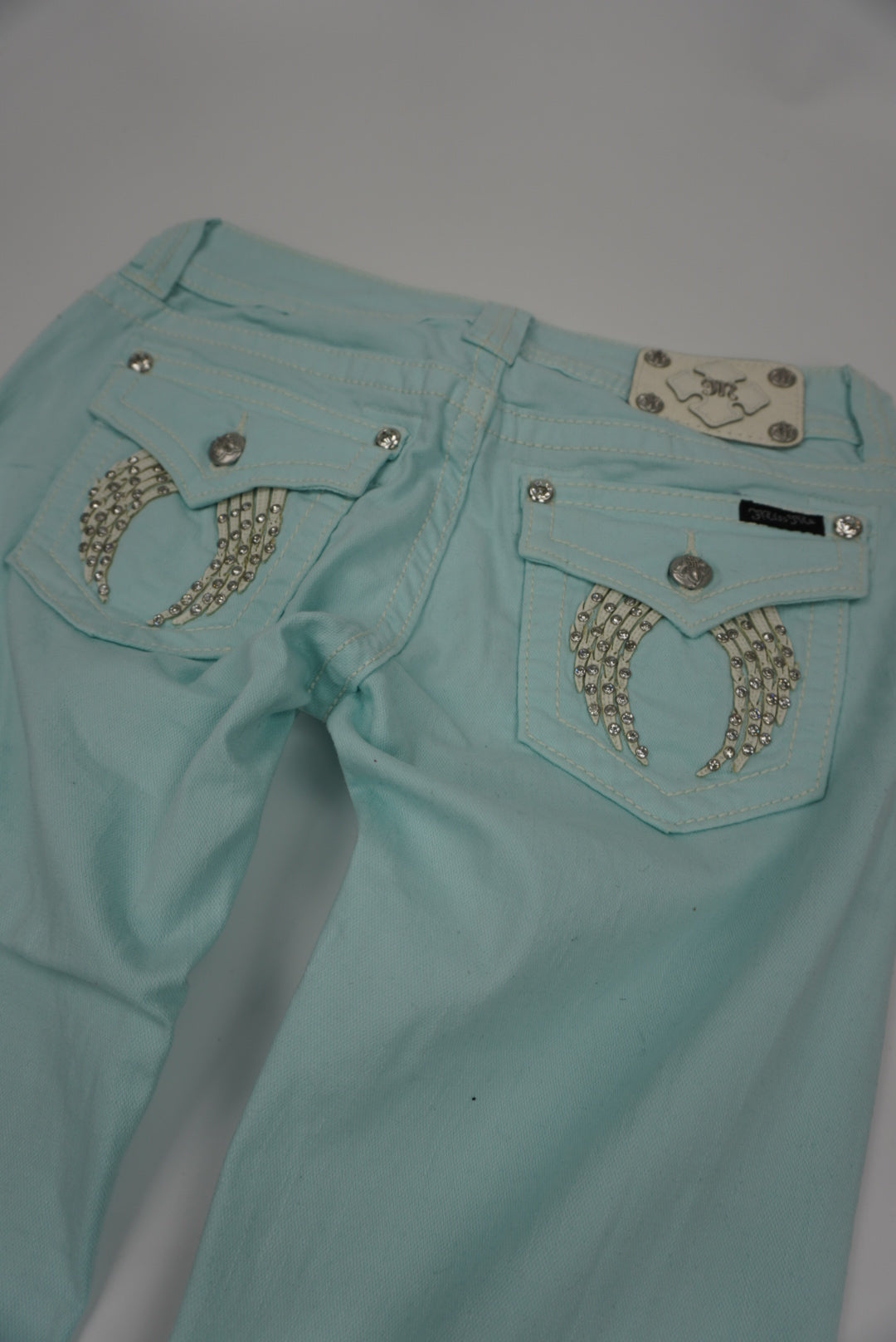 Miss Me reworked flared Pants