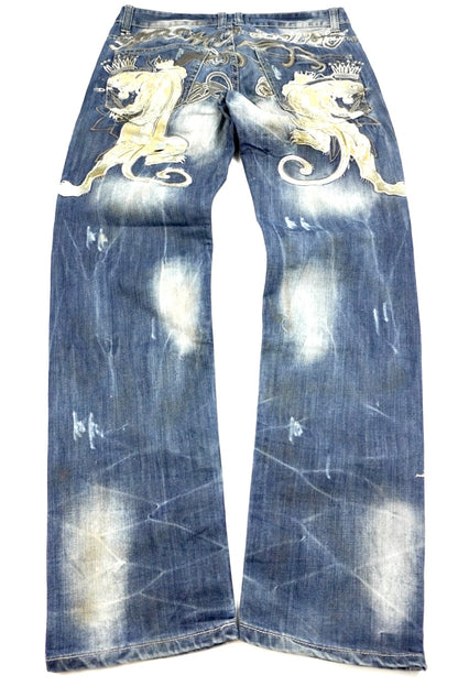 Kosmos Lupo Y2K drip straight Pants
