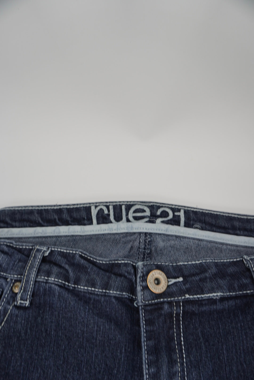 Rue21 denim pants midrise boot