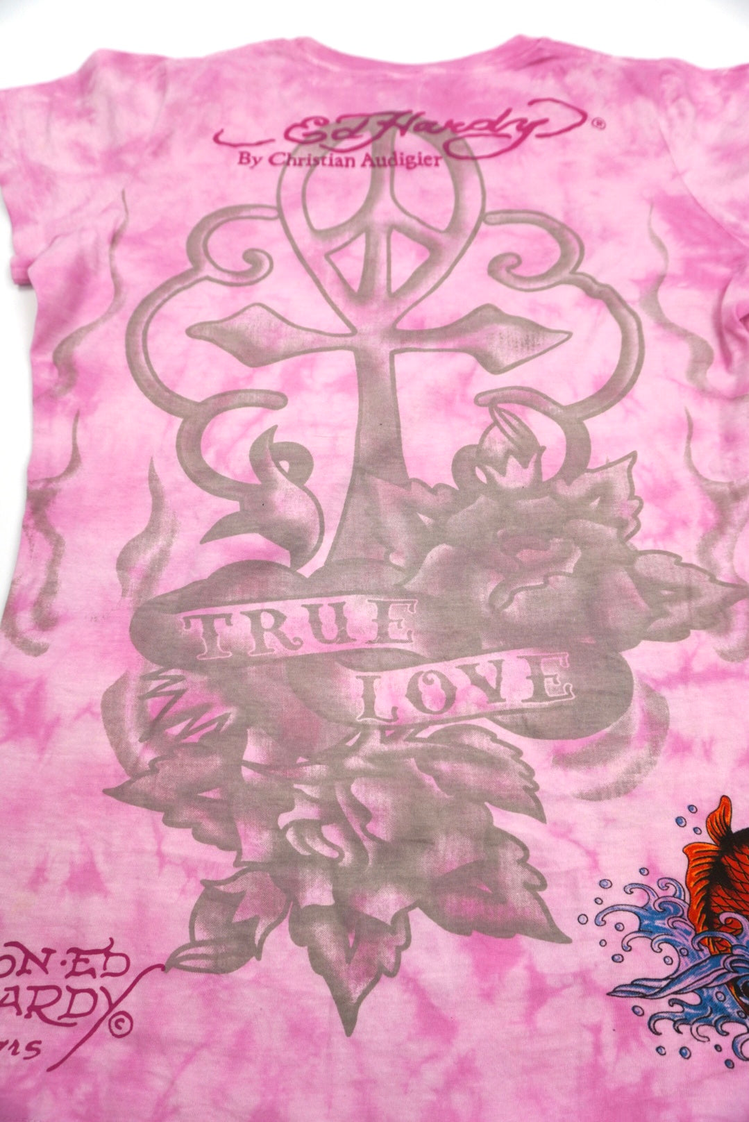 Ed Hardy pink Tee