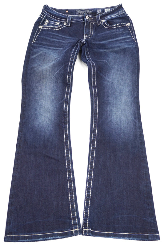 Miss Me mid-rise boot pants