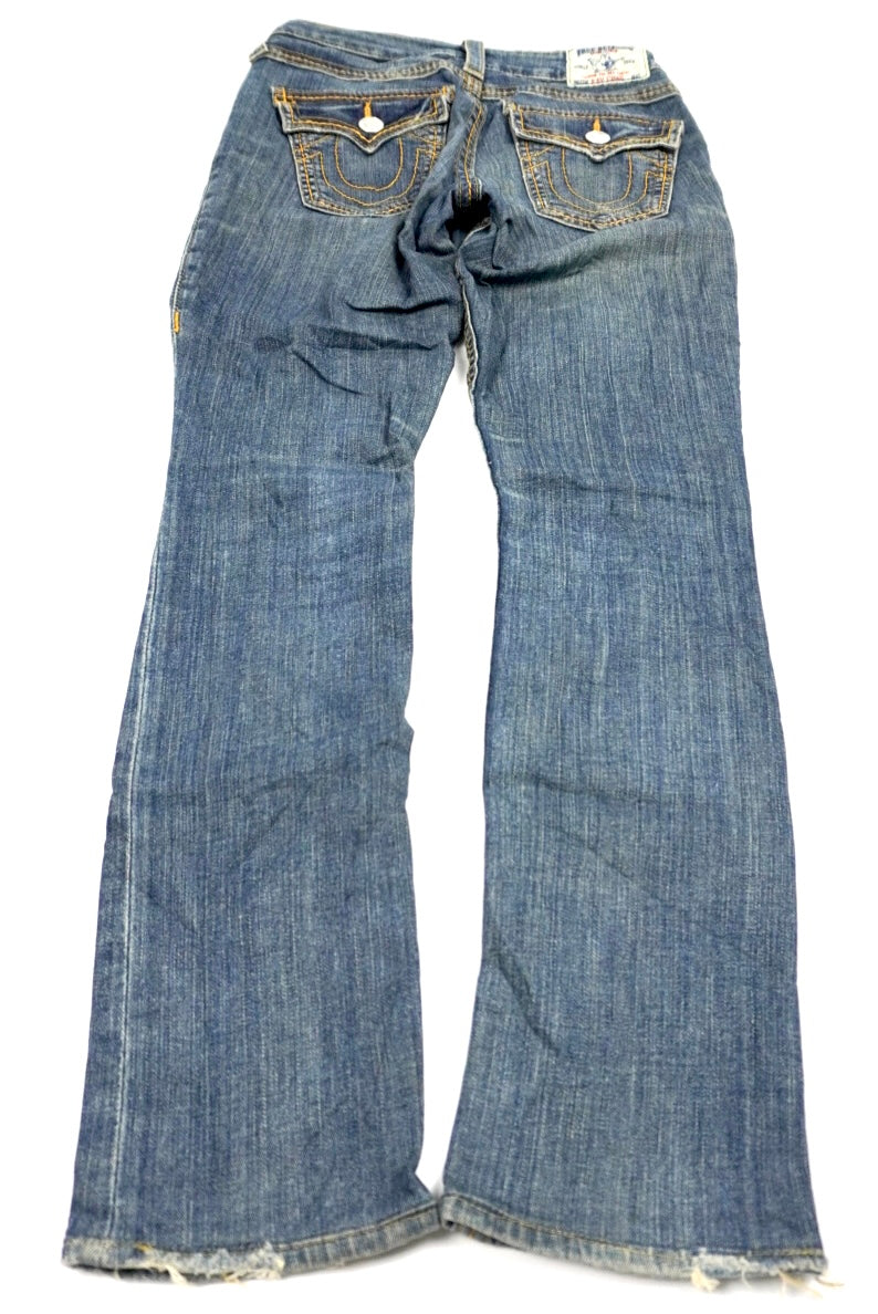 True Religion High rise straight Pants