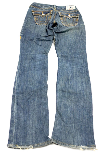 True Religion High rise straight Pants