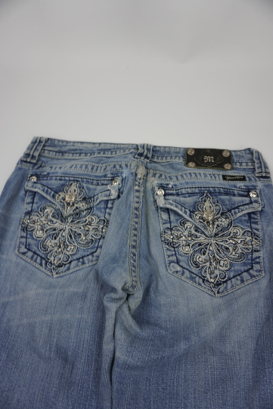 Miss Me reworked flared Pants