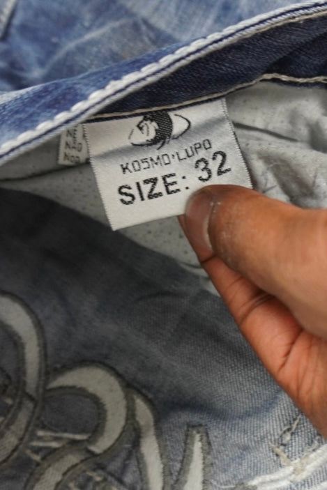 Kosmos Lupo Y2K drip straight Pants