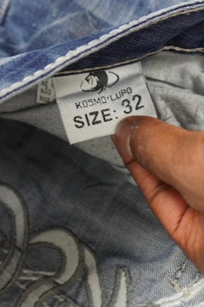 Kosmos Lupo Y2K drip straight Pants
