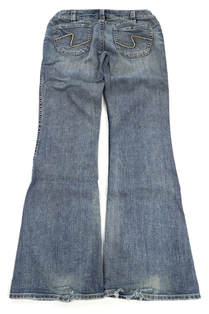 silver jeans flared pants