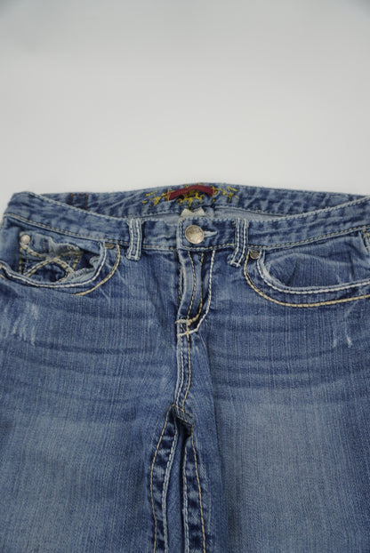 maunces flared pants