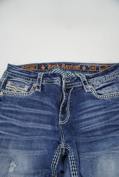 Rock Revival Fay easy cuff skinny