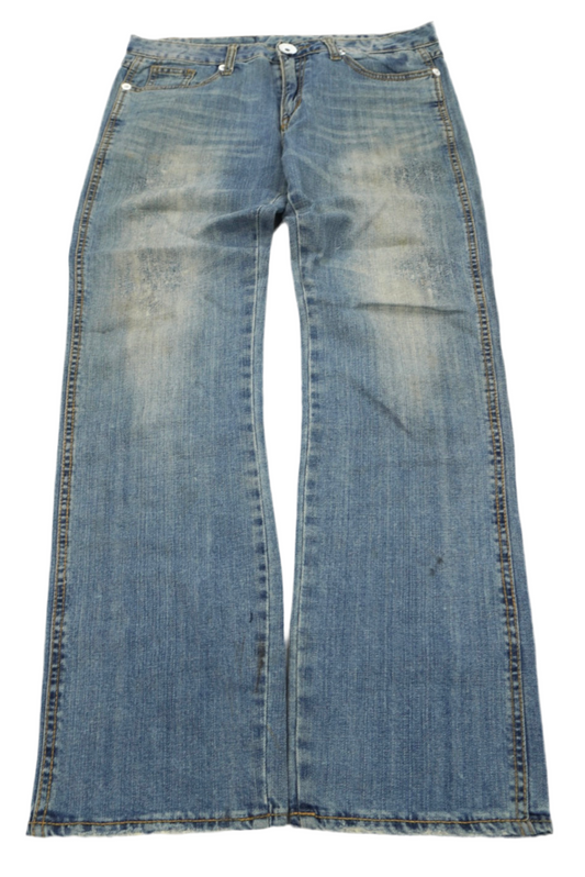 unbranded patched straight pants