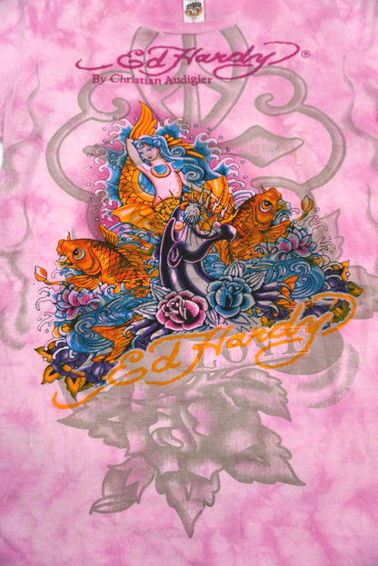 Ed Hardy pink Tee