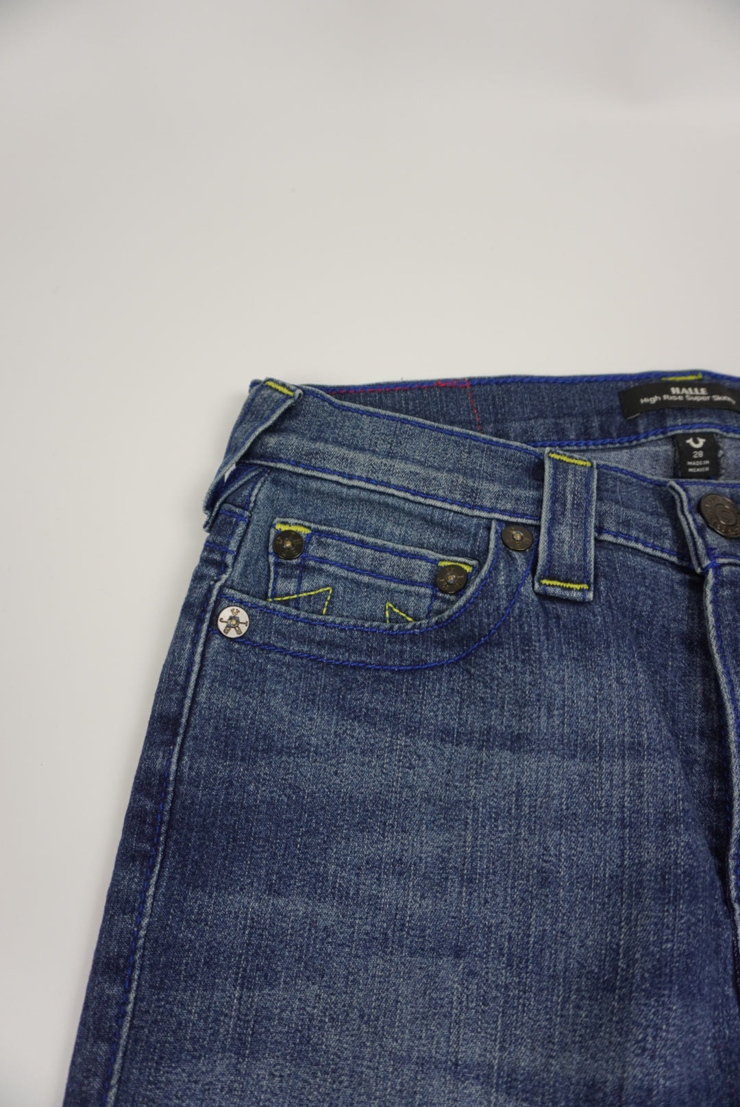 True Religion Halle High rise super skinny