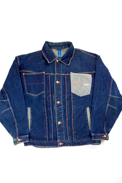 Russell vs. Rudy x Platinum Fubu Denim Jacket